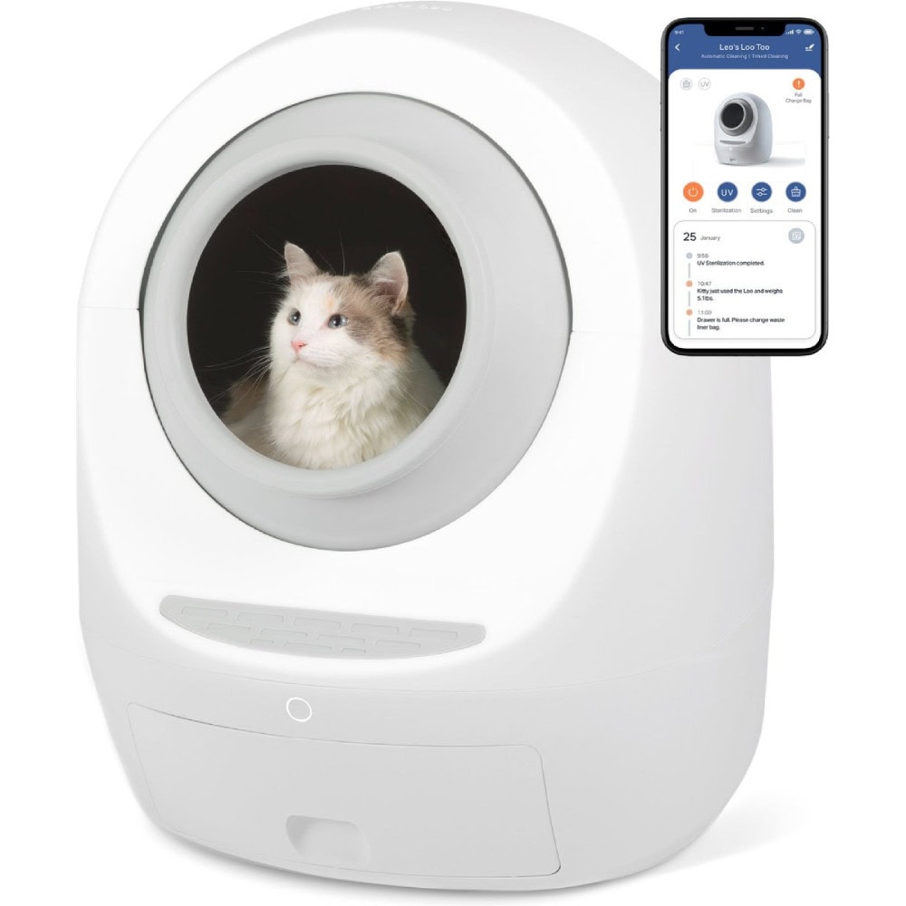 Casa Leo Leo’s Loo Too Wifi Enabled Cat Litter Box