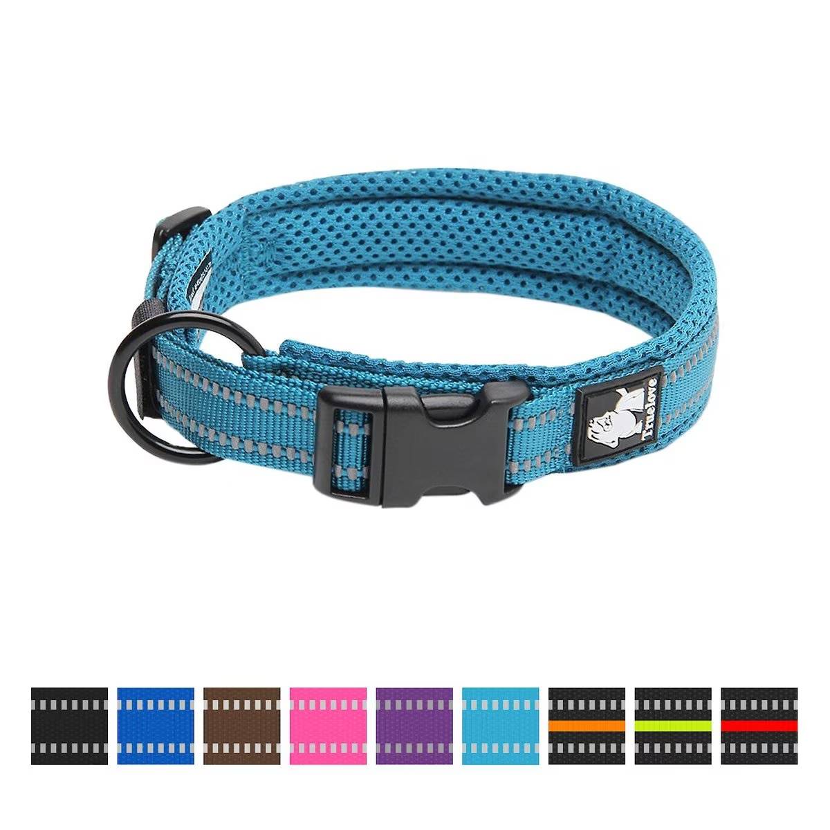 Chai's Choice Comfort Cushion 3M Polyester Reflective Dog Collar