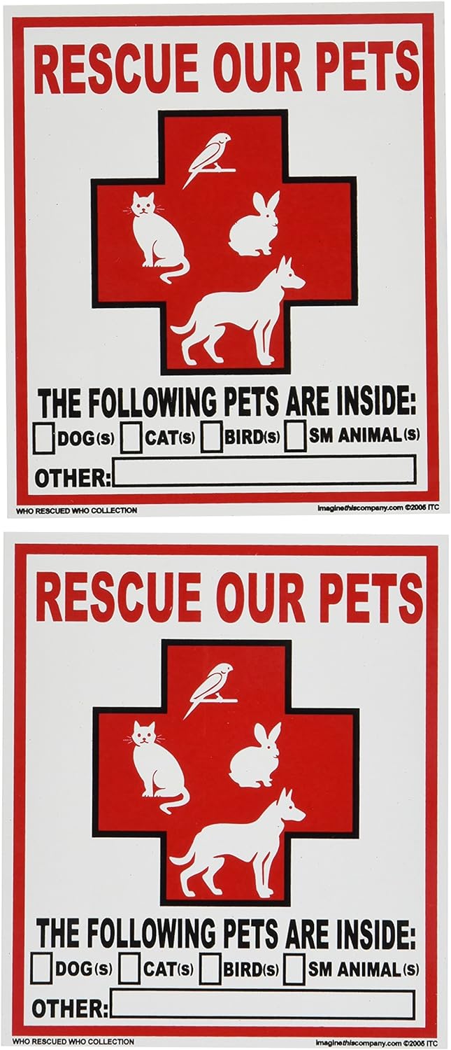 Imagine This Company Rescue Our Pets Decal