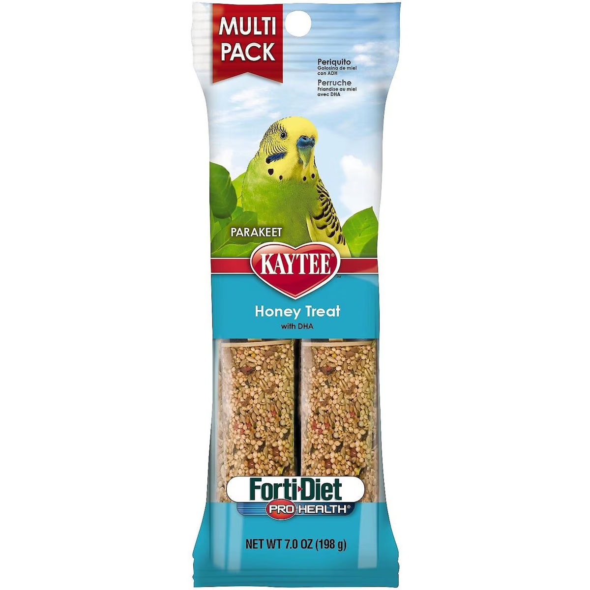 Kaytee Forti Diet Pro Health Honey Parakeet Treat Sticks