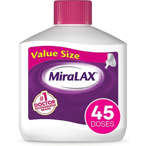 MiraLAX Gentle Constipation Relief Laxative Powder
