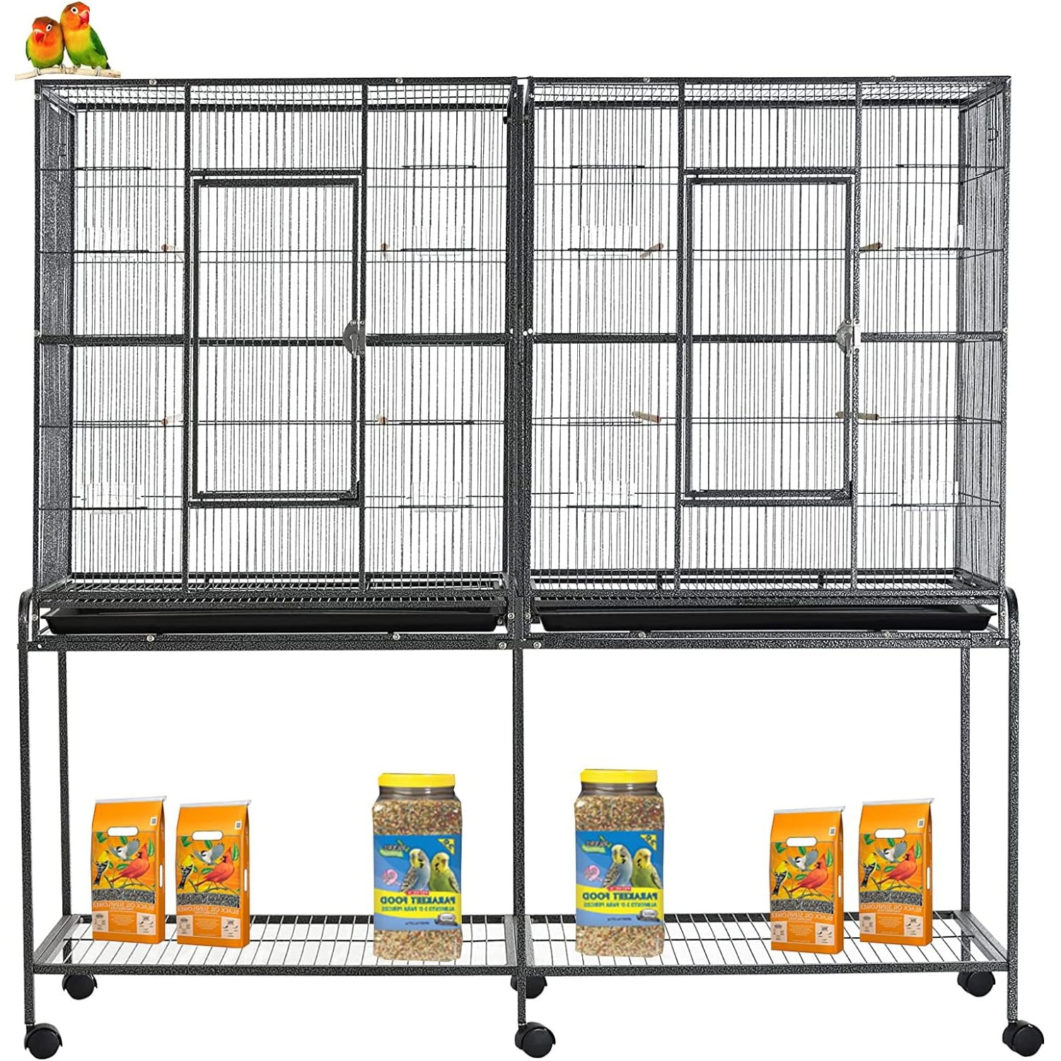 Mcage 54_ Extra Large Double Breeding Flight Bird Cage