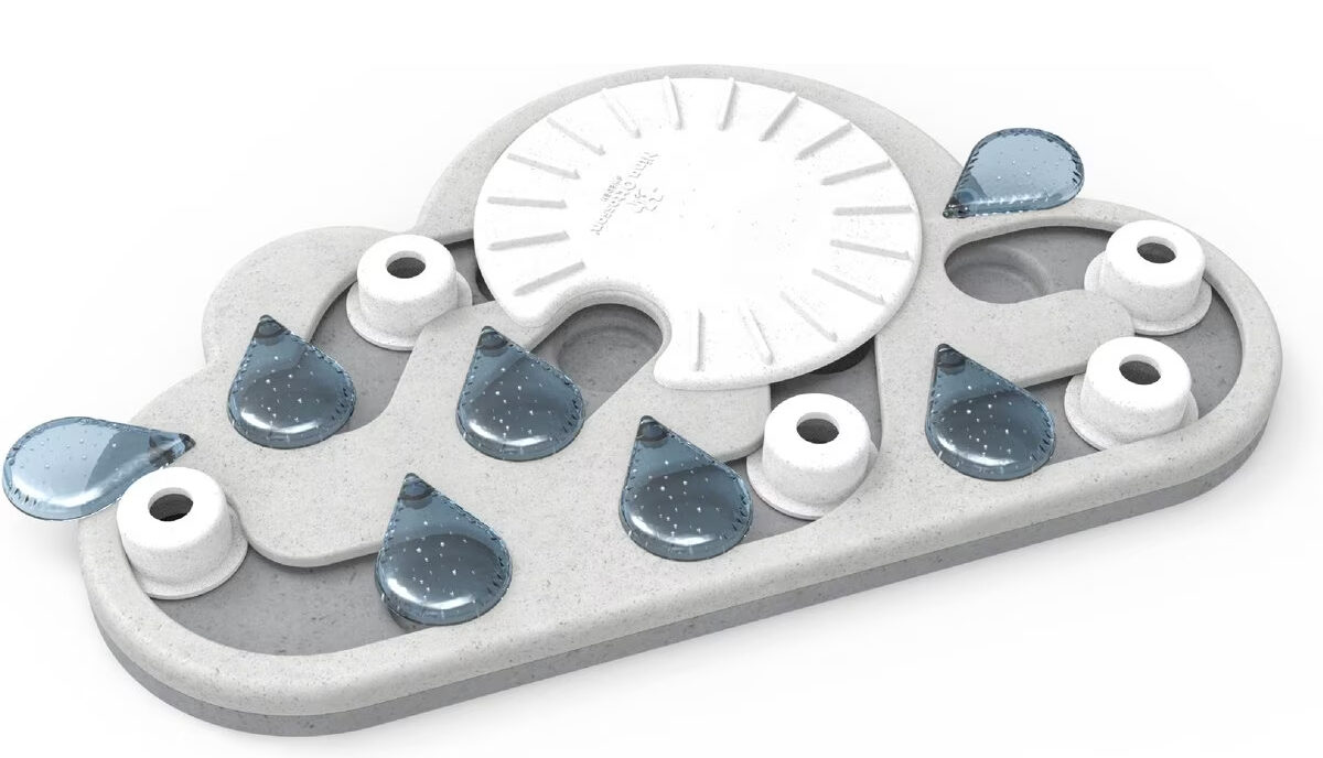 Nina Ottosson Petstages Rainy Day Puzzle & Play Cat Toy