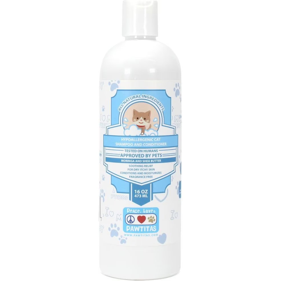 Pawtitas Organic Sheabutter & Oatmeal Cat Shampoo