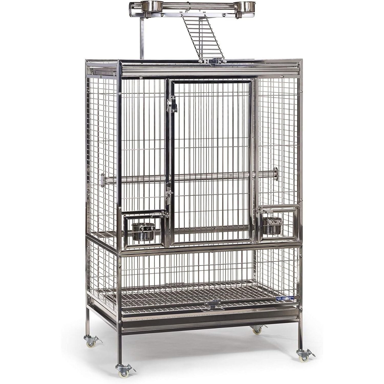 Prevue Pet Products Large Stainless Steel Play