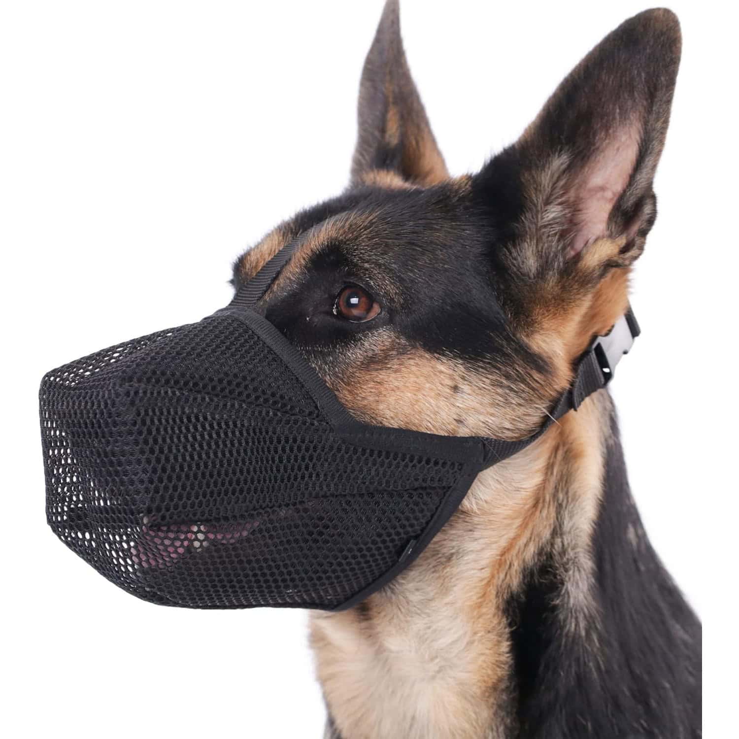 Mayerzon Adjustable Mesh Dog Muzzle