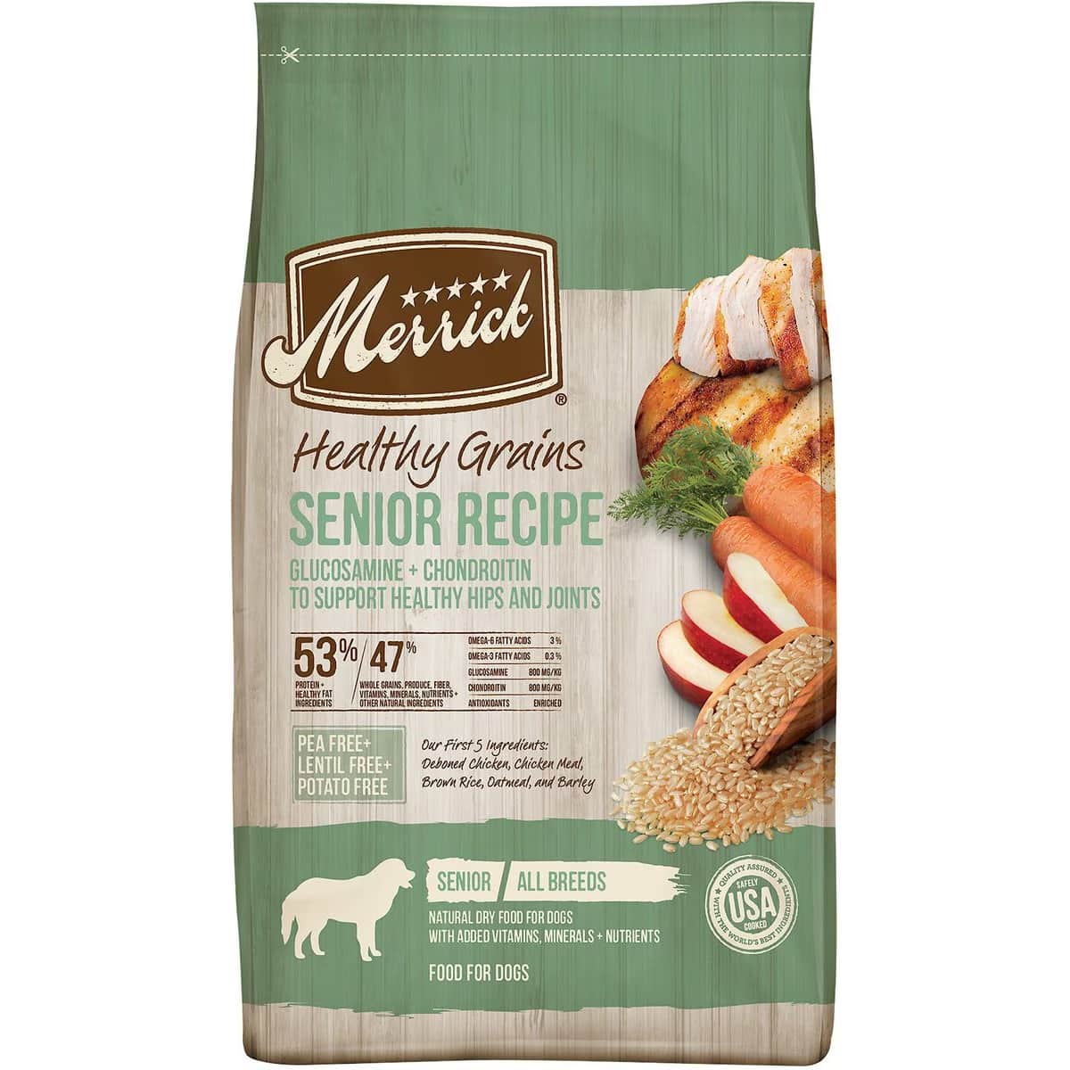 Merrick Healthy Grains Senior Recipe Dry Dog Food