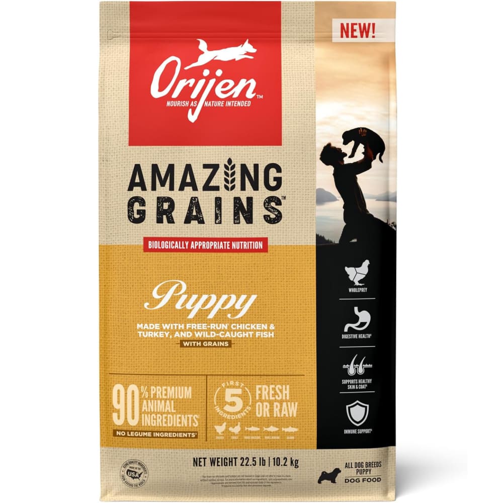 ORIJEN Amazing Grains Dry Puppy Food