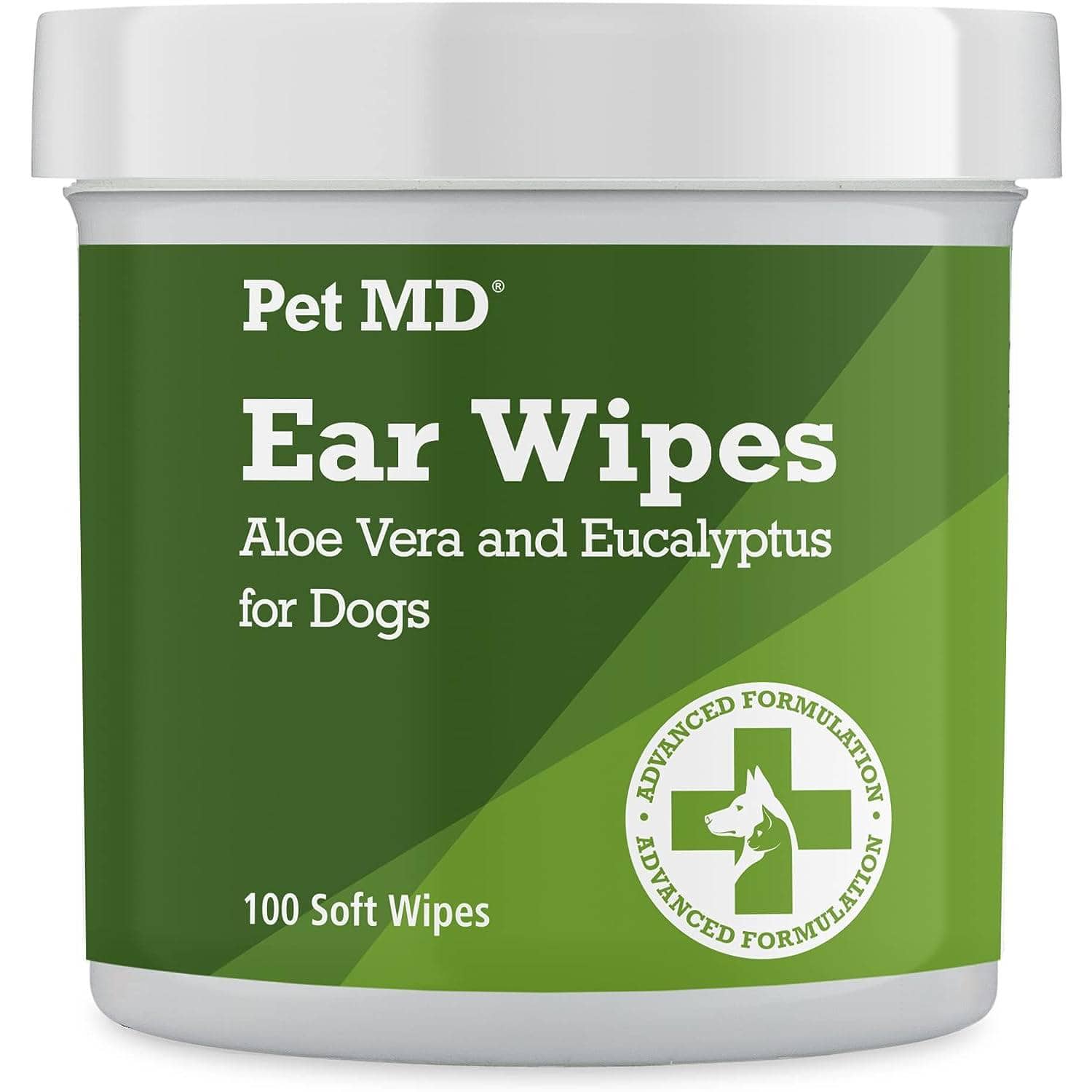 Pet MD Aloe Vera & Eucalyptus Dog Ear Wipes