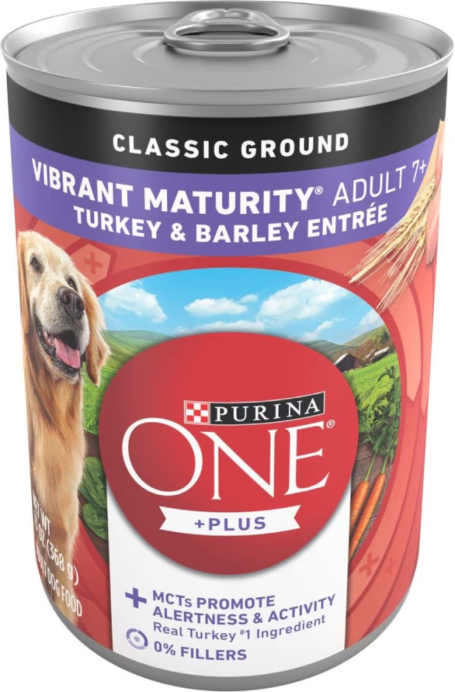 Purina ONE SmartBlend Classic Ground Turkey & Barley Entree Adult Wet Dog Food