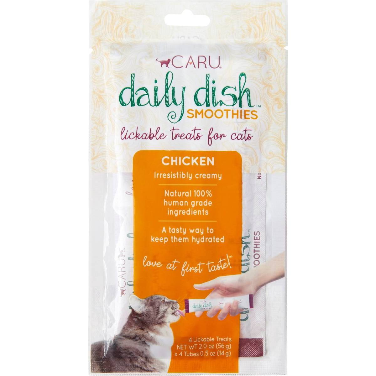 Caru’s Daily Dish Smoothies Lickable Cat Treats