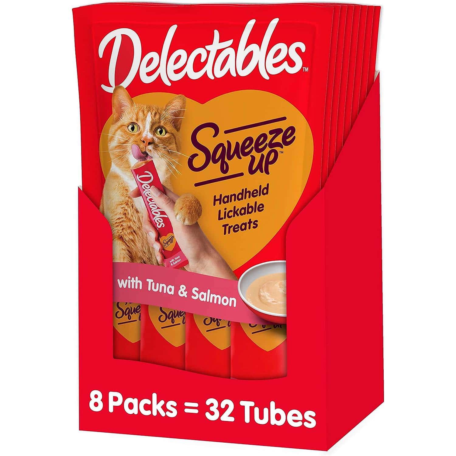 Hartz Delectables Squeeze Up Lickable Cat Treats