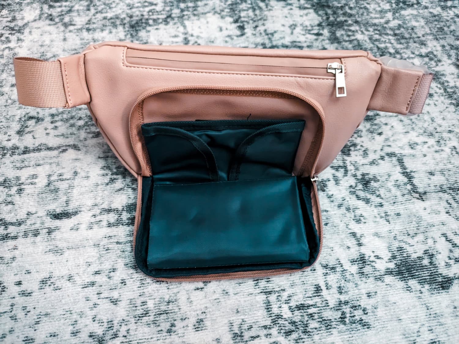 Kibou Dog Walking Bag.jpg - front pocket open