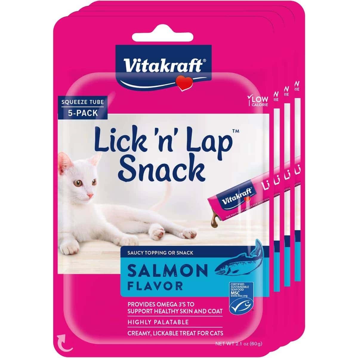 Vitakraft Lick ‘n’ Lap Creamy Wet Cat Treat
