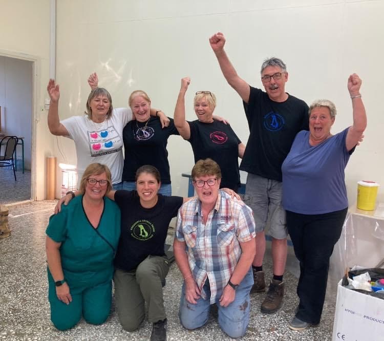 volunteer team for KATs