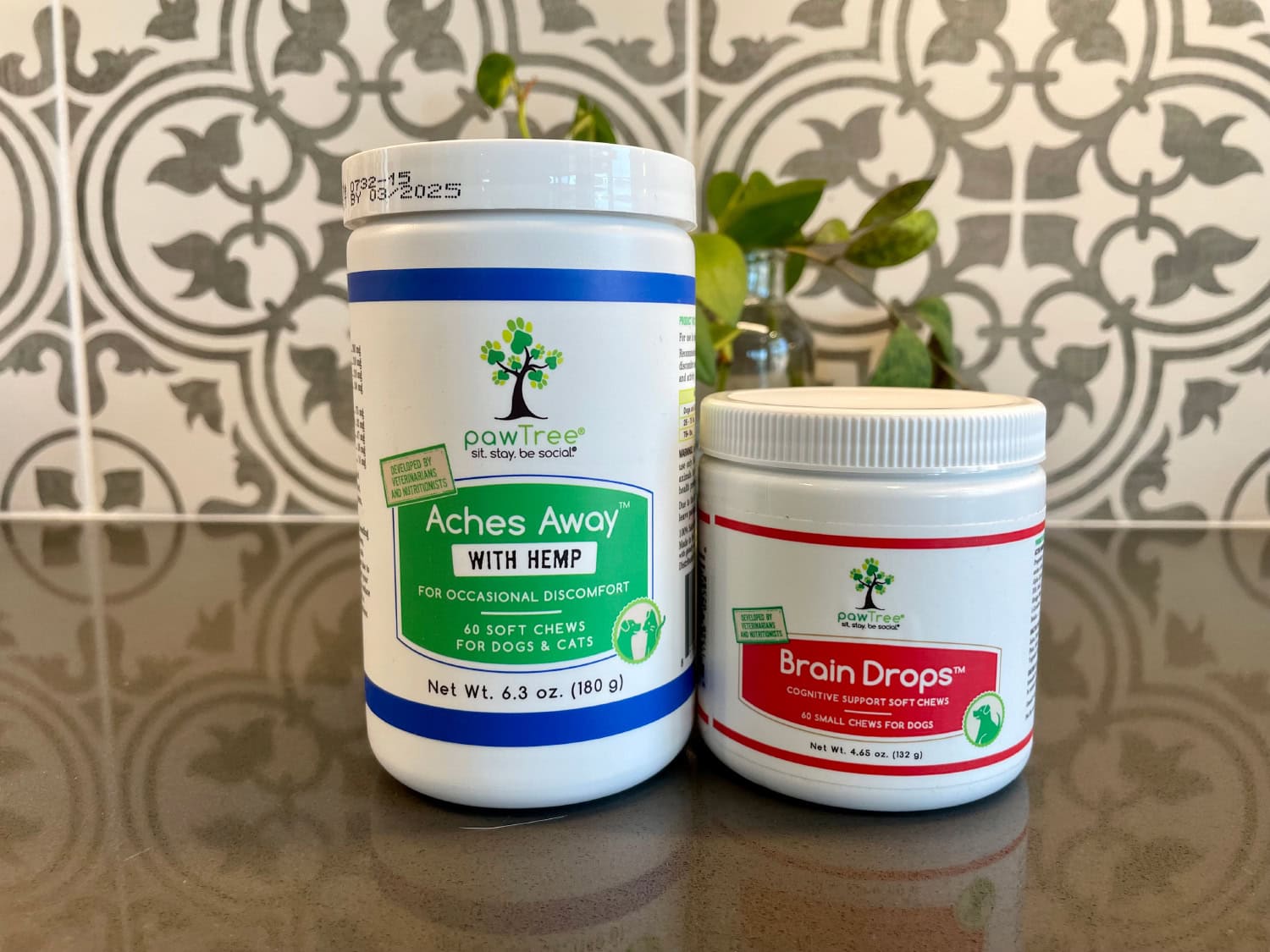 PawTree Pet Supplements - product bottles