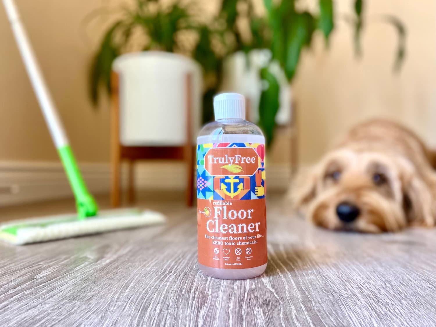 Truly Free - Micah with Floor Cleaner