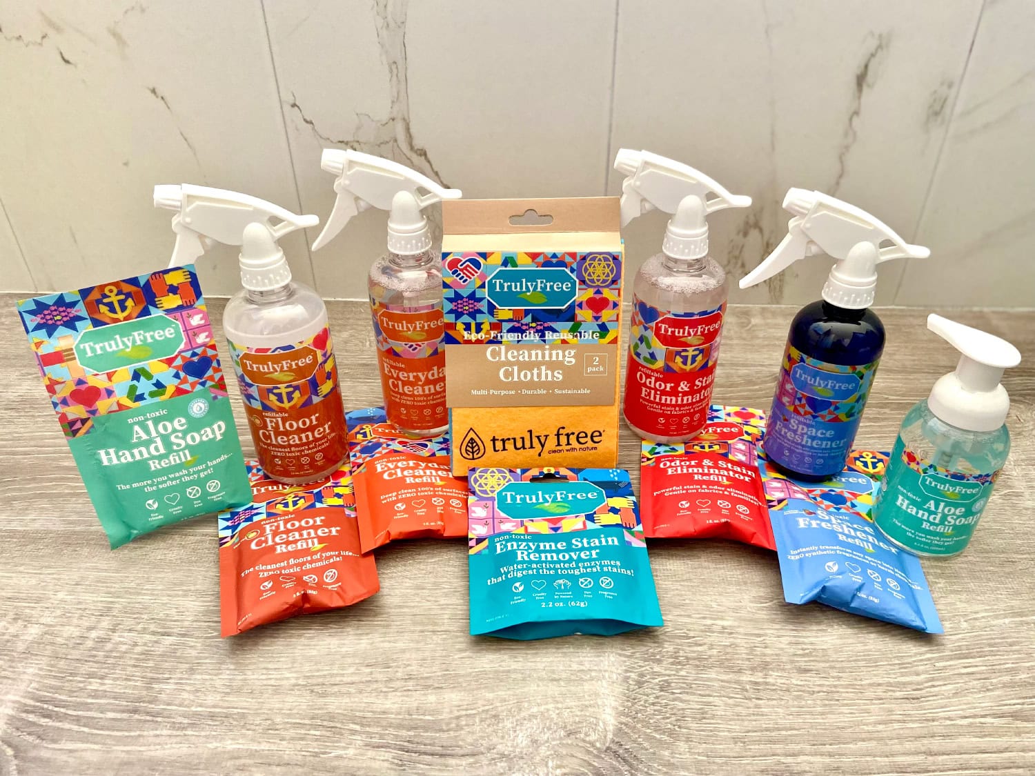 Truly Free Pet Cleaning Products