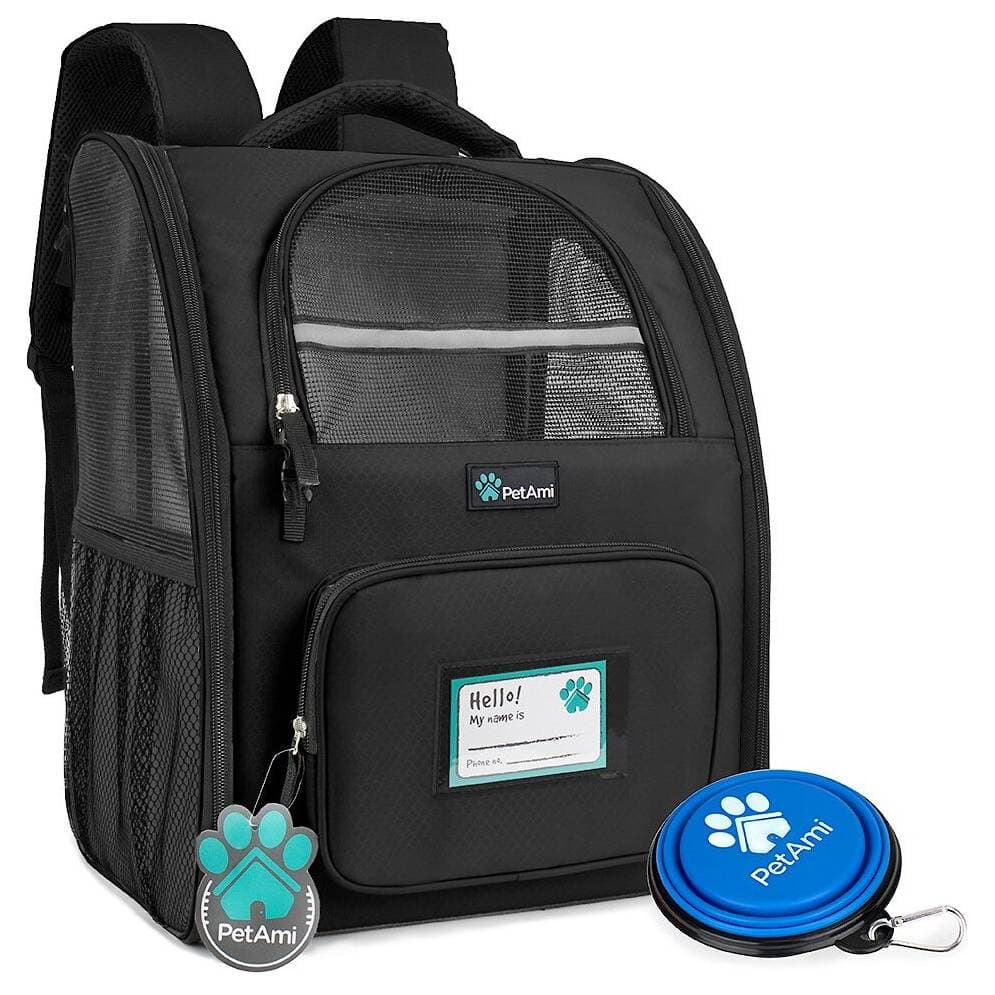 PetAmi Deluxe Backpack Dog & Cat Carrier