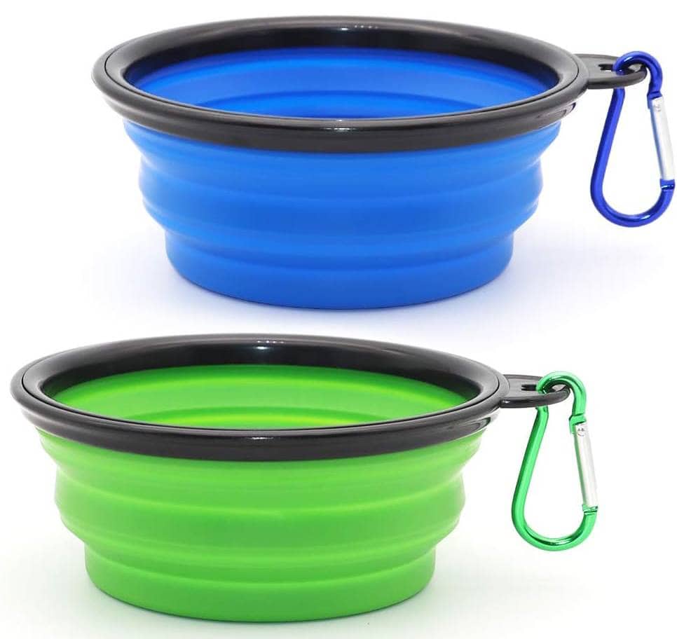 SLSON Pet Collapsible Dog Bowl