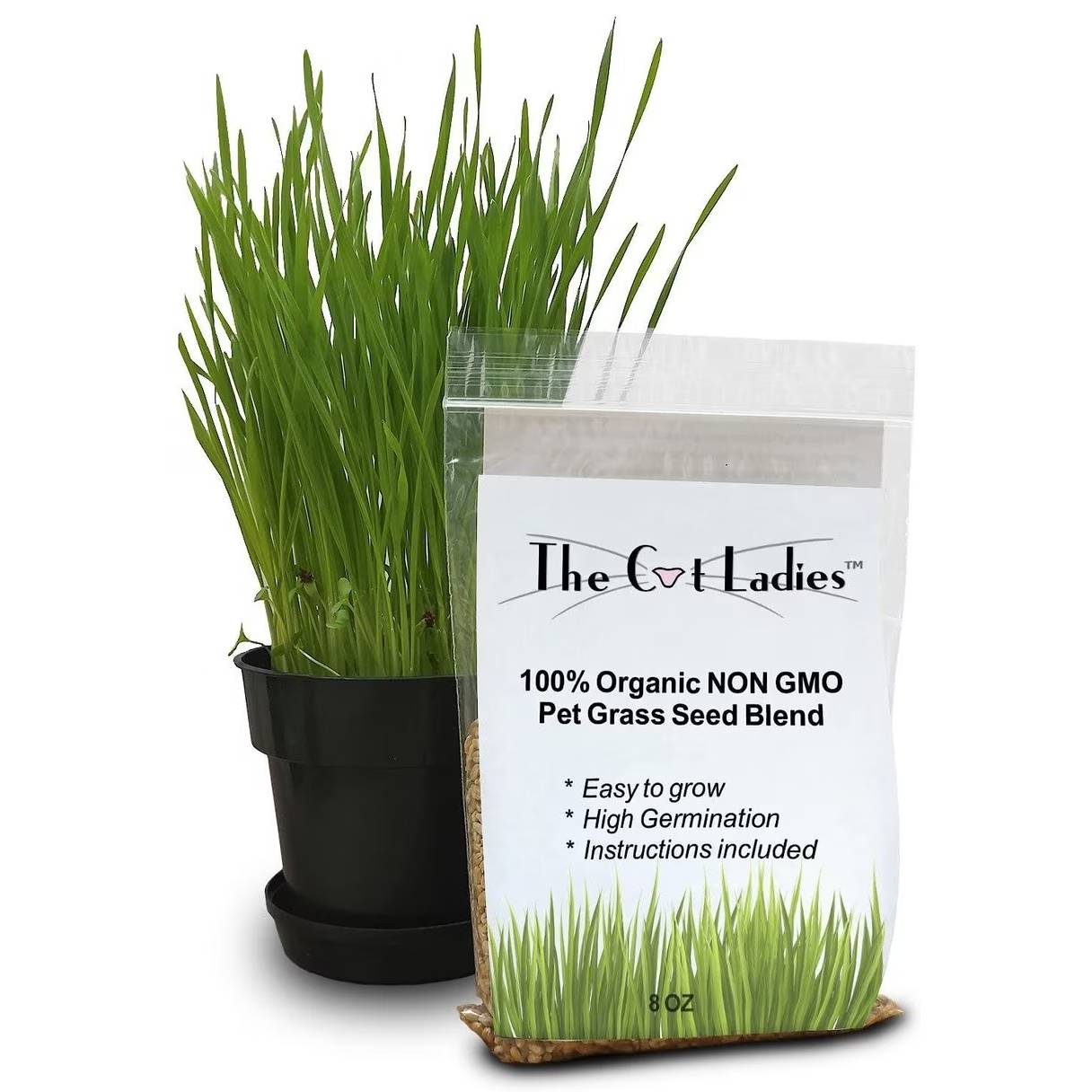 The Cat Ladies Organic Pet Grass Seed