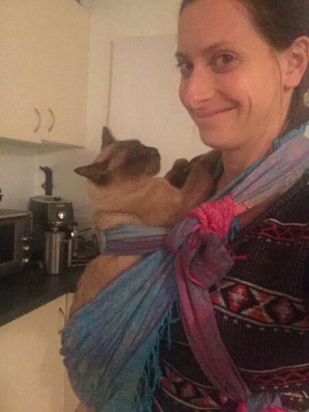 Homemade Baby-Cat Bjorn