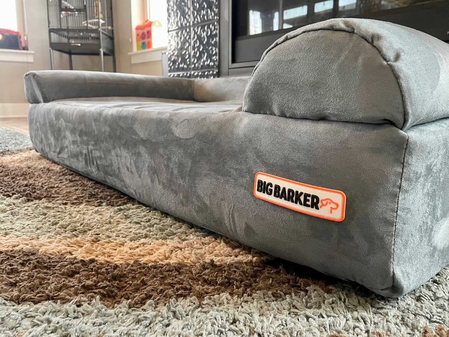 Big Barker Orthopedic Dog Bed - close up of the dog bed