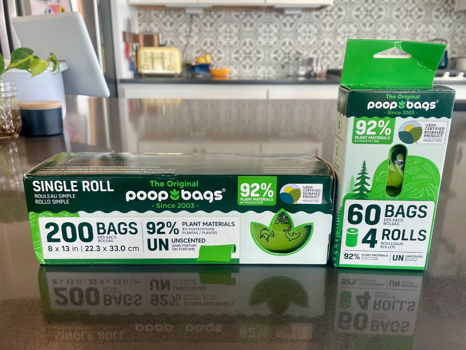 The Original Poop Bags Review - bulk and leash roll poop bags