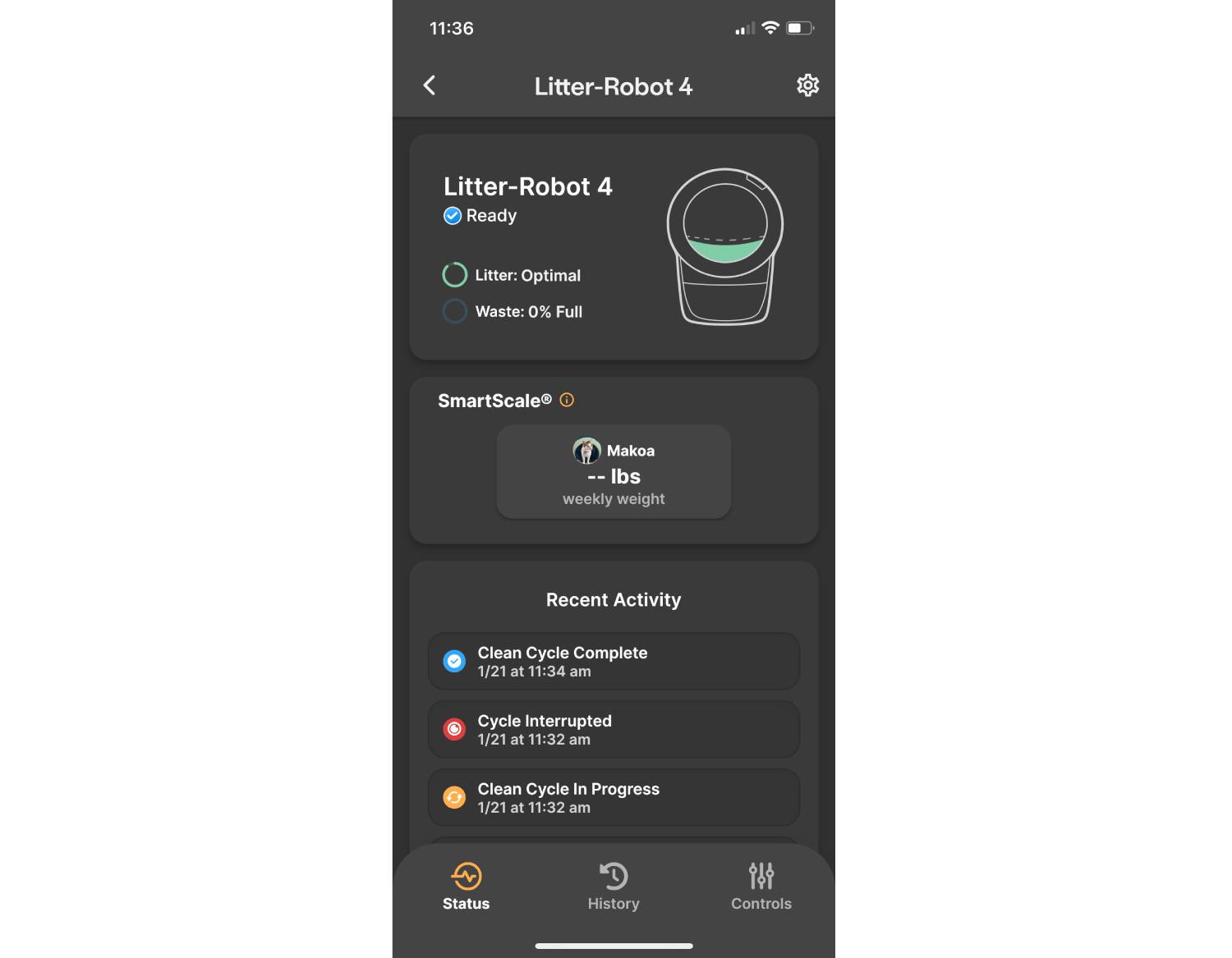 Litter-Robot 4 Review 2025 - app details
