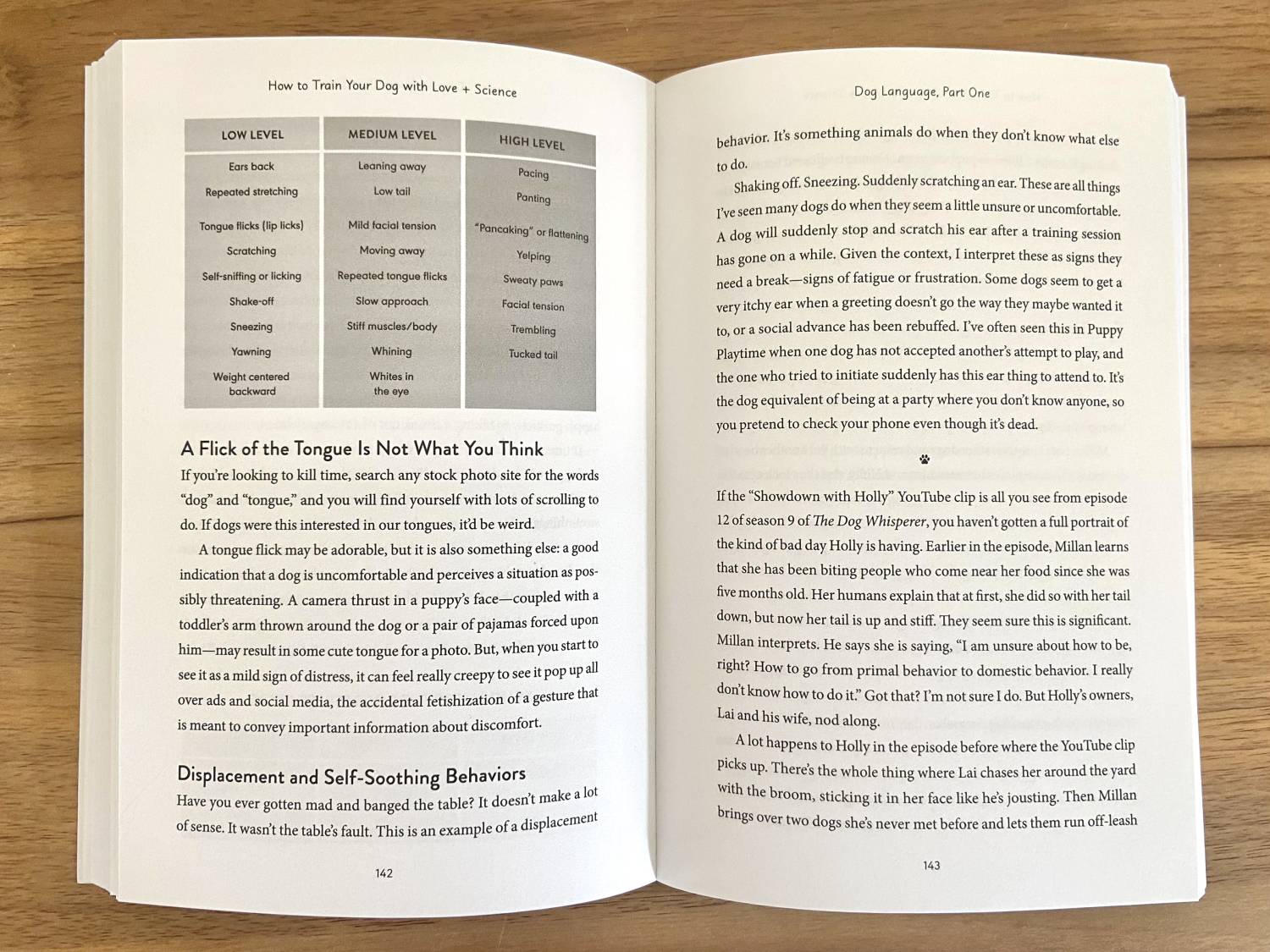 How to Train Your Dog with Love + Science Book Review - open book