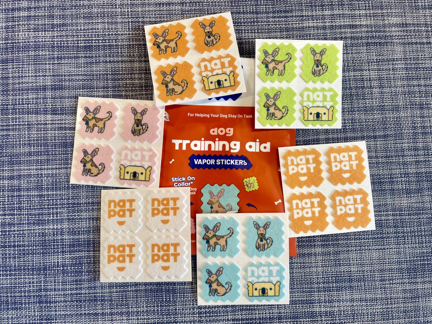 NATPAT Dog Training Aid Stickers Review - dog training aid vapor stickers